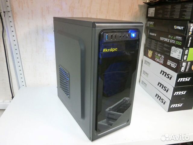 Игровой пк 4 ядра+GTX1060 6gb Игровой пк 4 ядра+GTX1060 6gb