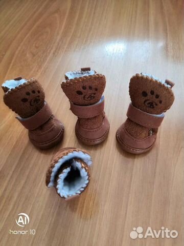 Зимние ботиночки для маленькой собачки купить на Зозу.ру - фотография № 2