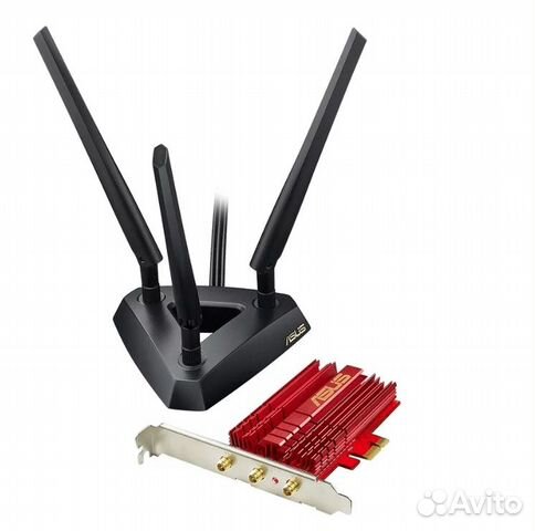 Wi-Fi адаптер asus PCE-AC68 для пк