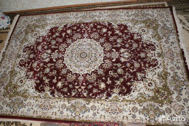 Ковер 2х3.Чистошерстяной.Новый.Ручная работа.Иран