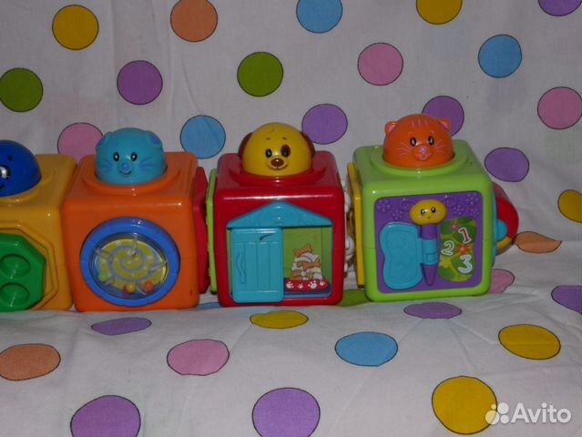 Интерактивные развивающие кубики Fisher price Интерактивные развивающие кубики Fisher price