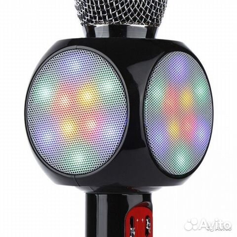 Караоке микрофон Wster WS-1816 черный