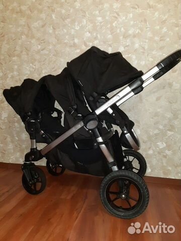 Коляска для тройни baby jogger city select