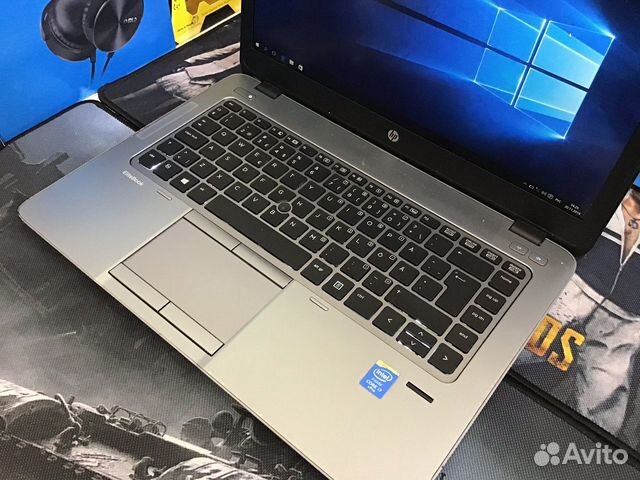 Мощный ультрабук HP i7-5600/8RAM/240SSD/full HD