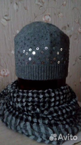 Шапка вязаная
