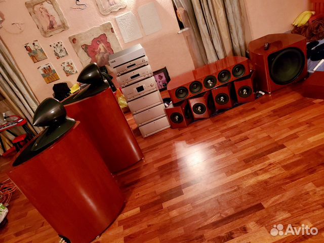 Kef reference dipol и есть кинoзал