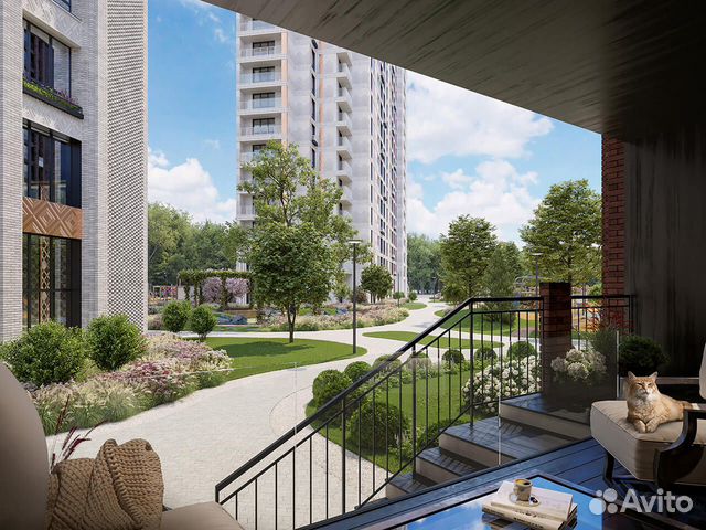2-к квартира, 70.4 м², 9/21 эт.