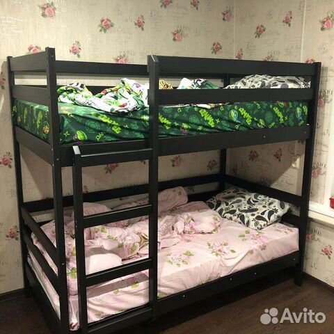 Кровать детская двухьярусная
