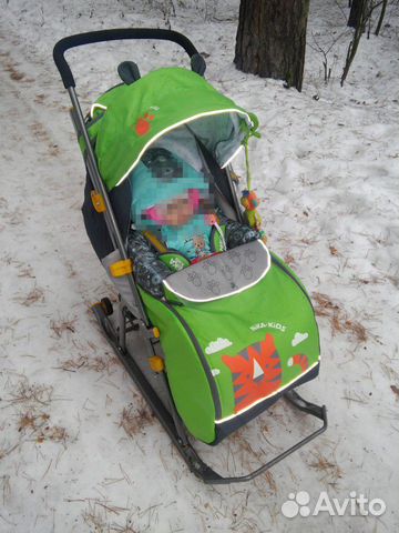 Санки-Коляска Ника-7