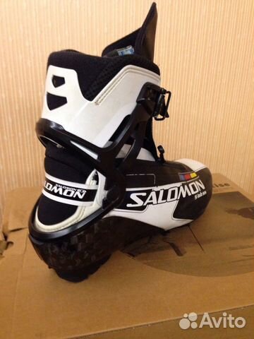 Лыжные ботинки Salomon slab skate UK 8.5 Лыжные ботинки Salomon slab skate UK 8.5
