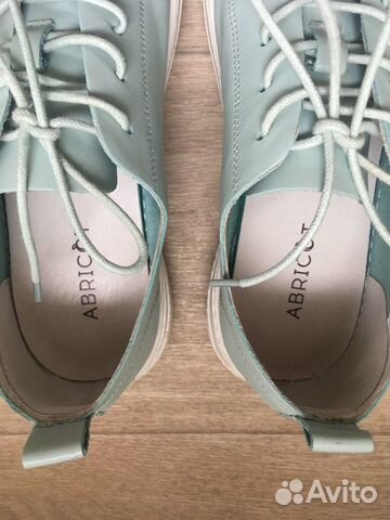 Женские кеды Abricot мятные