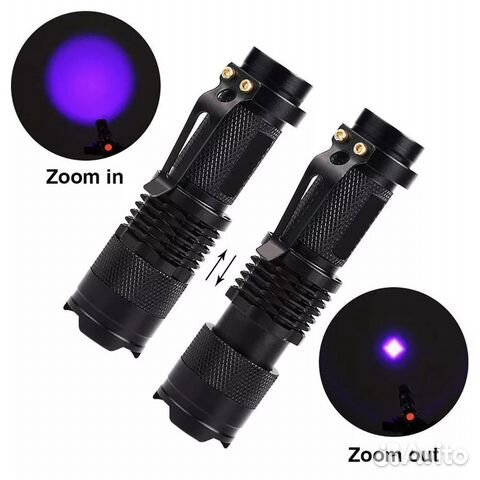 Ультрафиолетовый UV фонарик 395nm Ультрафиолетовый UV фонарик 395nm
