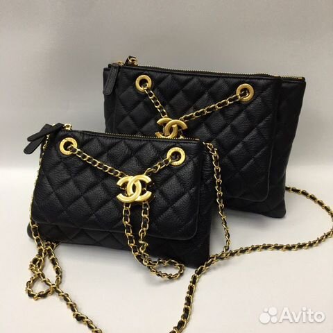 Новая женская сумка из натуральной кожи Chanel Новая женская сумка из натуральной кожи Chanel