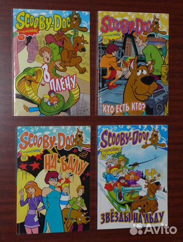 Игрушки Скуби-Ду (Scooby-Doo), журналы и комиксы