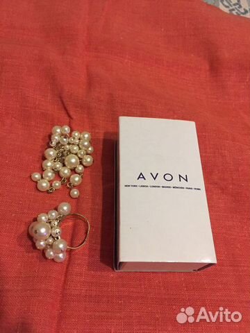 Набор брошь и кольцо разъемное avon новый Набор брошь и кольцо разъемное avon новый