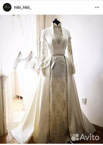 Национальное свадебное платье от Hibi