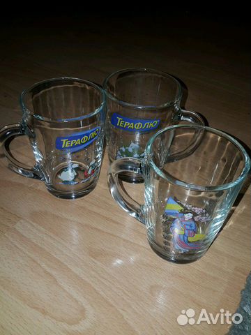 Кружка стеклянная