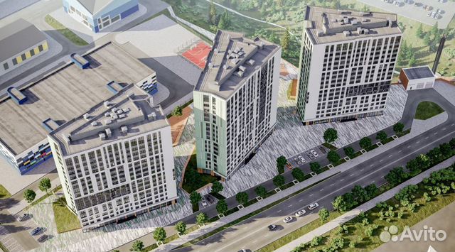 3-к квартира, 59.1 м², 10/16 эт.