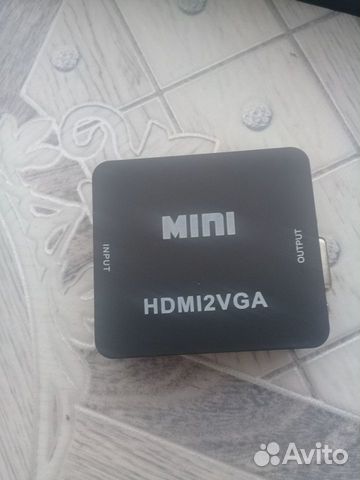 Переходник конвертер Hdmi вход Vga выход ps3 ps4