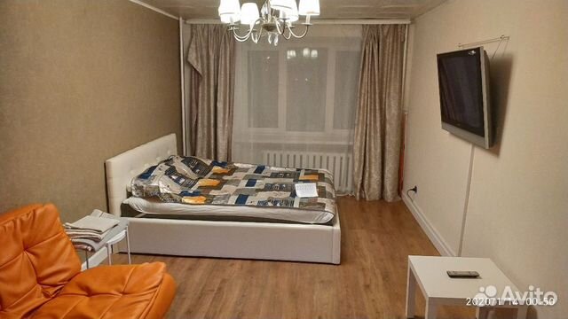

Квартира-студия, 35 м², 2 кровати