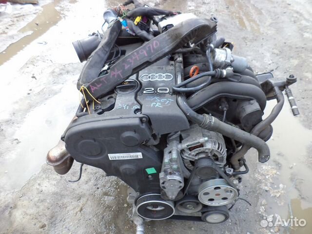 Двигатель + АКПП Audi A4 B7 2.0 ALT J301383T Ауди