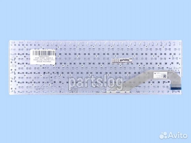 Клавиатура Asus D540 F540 K540 R540 X540 Белая Клавиатура Asus D540 F540 K540 R540 X540 Белая