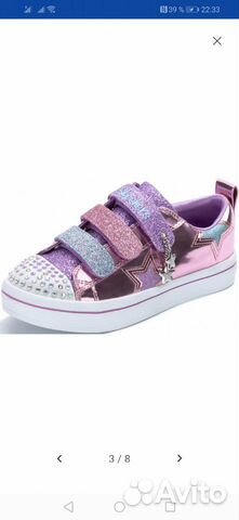 Кеды для девочки Skechers 31 р Кеды для девочки Skechers 31 р