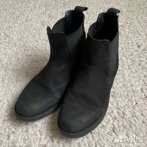 Сапожки для девочки из нубука Zara 33р Сапожки для девочки из нубука Zara 33р