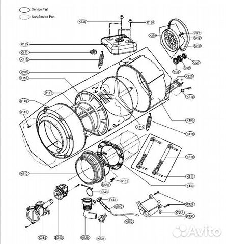 Запчасти для стиральных машин в Арзамасе
