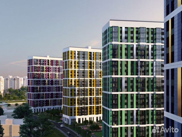 1-к квартира, 37.5 м², 5/22 эт. 1-к квартира, 37.5 м², 5/22 эт.