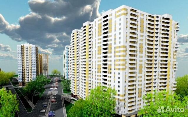 2-к квартира, 53.1 м², 3/25 эт.