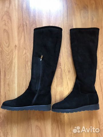 Зимние сапоги, натур. мех, 38 размер