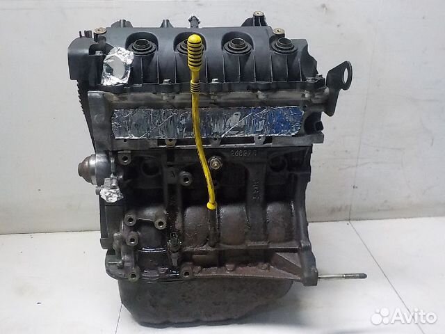 Двигатель D4F 730 7701476148 renault Kangoo