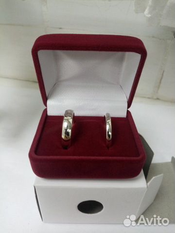 Серебряные обручальные кольца