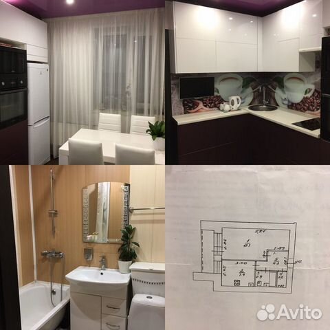 1-к квартира, 33 м², 3/14 эт. 1-к квартира, 33 м², 3/14 эт.