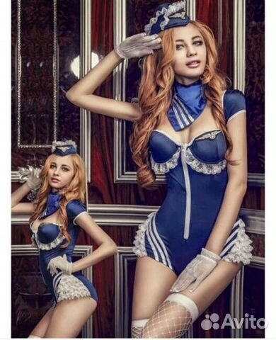 Ролевой костюм стюардессы 44-48 новый