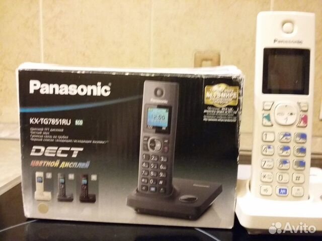 Радиотелефон Panasonic KX-TG7851 с аоном 1 ш/т Радиотелефон Panasonic KX-TG7851 с аоном 1 ш/т
