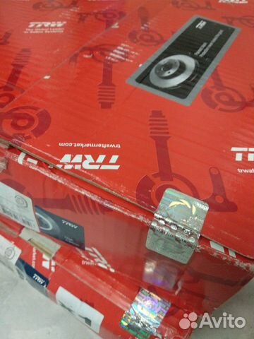 Тормозные диски передние TRW DF4464S