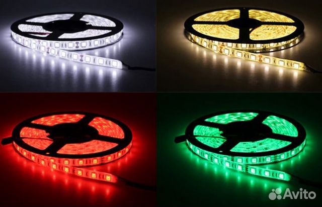 Супер узкая светодиодная лента 4мм для люстр IP20 Супер узкая светодиодная лента 4мм для люстр IP20