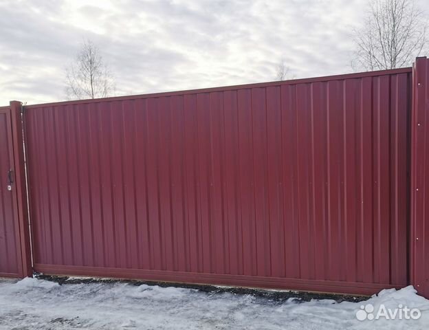 Откатные ворота под ключ Откатные ворота под ключ