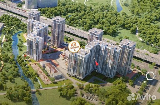 2-к квартира, 65 м², 11/22 эт. 2-к квартира, 65 м², 11/22 эт.