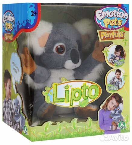 Интерактивная игрушка Коала Lipto Интерактивная игрушка Коала Lipto