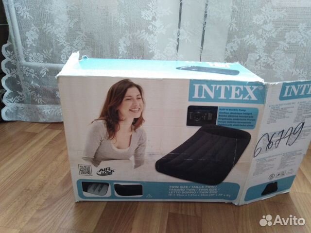 Матрас Intex с электронасосом Матрас Intex с электронасосом