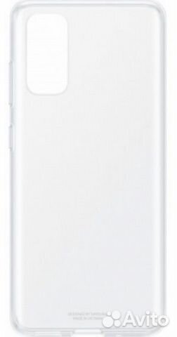 Клип-кейс SAMSUNG Galaxy S20 силиконовый прозрачны