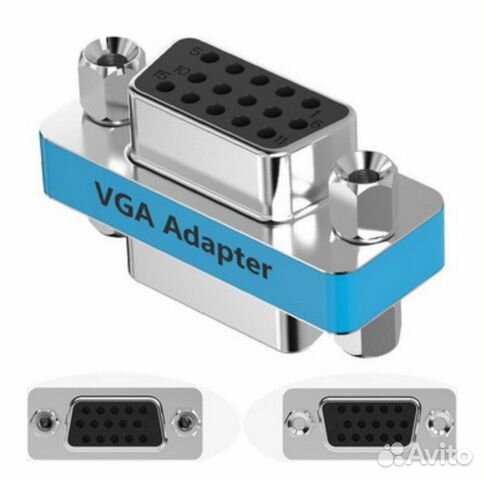 Адаптер-переходник VGA - VGA, б/у Адаптер-переходник VGA - VGA, б/у