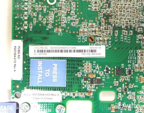 IBM 46C9280 emulex 10 GBE virtual fabric adapter IBM 46C9280 emulex 10 GBE virtual fabric adapter