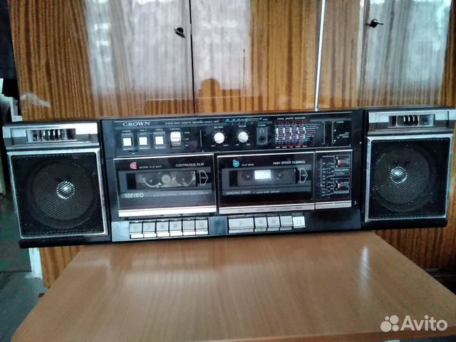 Магнитола crown, производство Япония