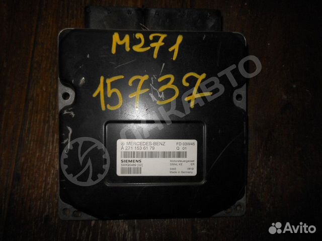 Блок управления двс M271 Мерседес W203 2000-2006