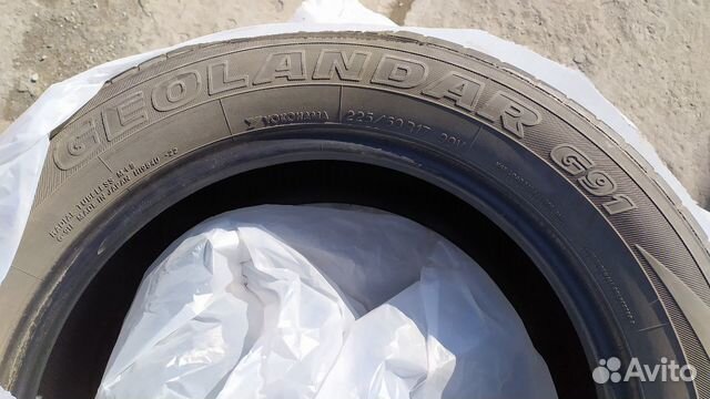 Летние шины Yokohama 225/60 R17 99V Geolander G91F