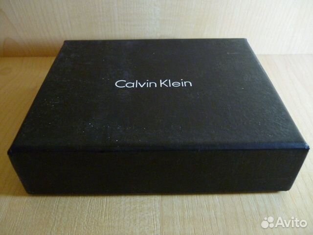 Кошелек мужской Calvin Klein из натуральной кожи